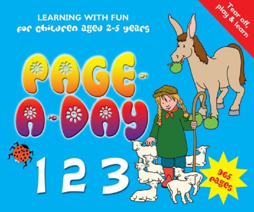 Page-a-Day 123: Learning with Fun for Children Aged 2-5 Years (Page-A-Day S.) Non-fiction