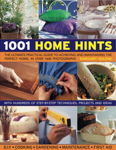 1001 Home Hints: The Ultimate Practical Guide to Achieving and Maintaining the Perfect Home, in over 1750 Photographs Hobbies & Crafts