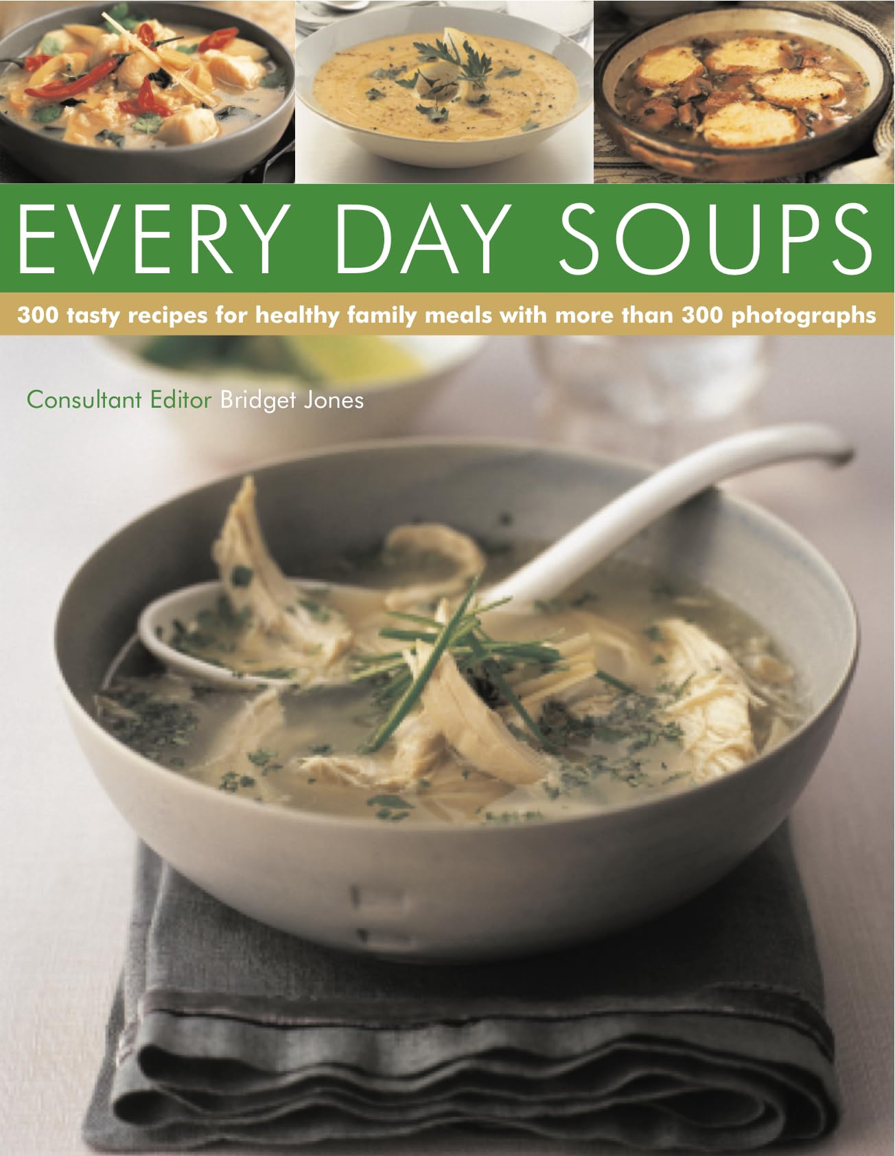 Every Day Soups - 300 Recipes for Healthy Family Meals: Tasty Recipes for Healthy Meals with More Than 300 Photographs: 300 Recipes for Healthy Family Meanls With over 300 Photographs Leisure, Home & Garden