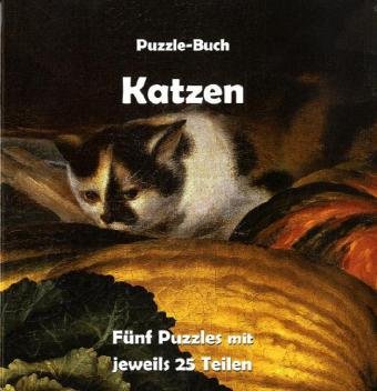 Katzen: Puzzle-Buch. Fünf Puzzles mit jeweils 25 Teilen Children's books