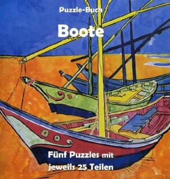 Boote: Puzzle-Buch. Fünf Puzzles mit jeweils 25 Teilen Children's books