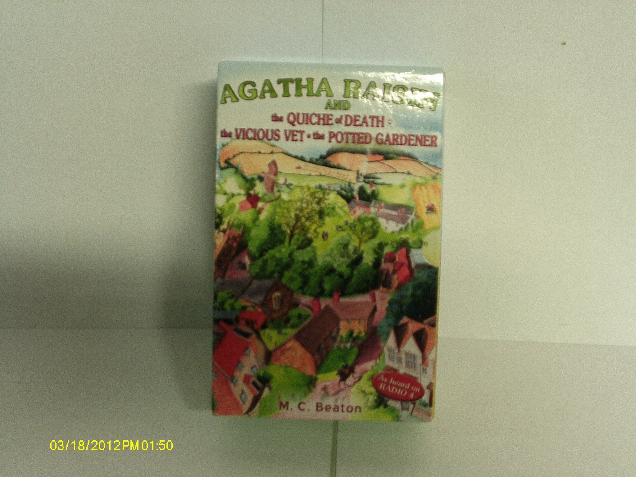 AGATHA RAISIN The Quiche Of Death The Vicious Vet The Potted Gardener Books