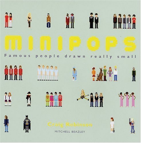 Minipops, English edition: Famous people drawn really small (Mitchell Beazley Art & Design) Manga