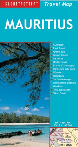 Globetrotter Travel Map Mauritius: 1 : 80 000 Leisure, Home & Garden