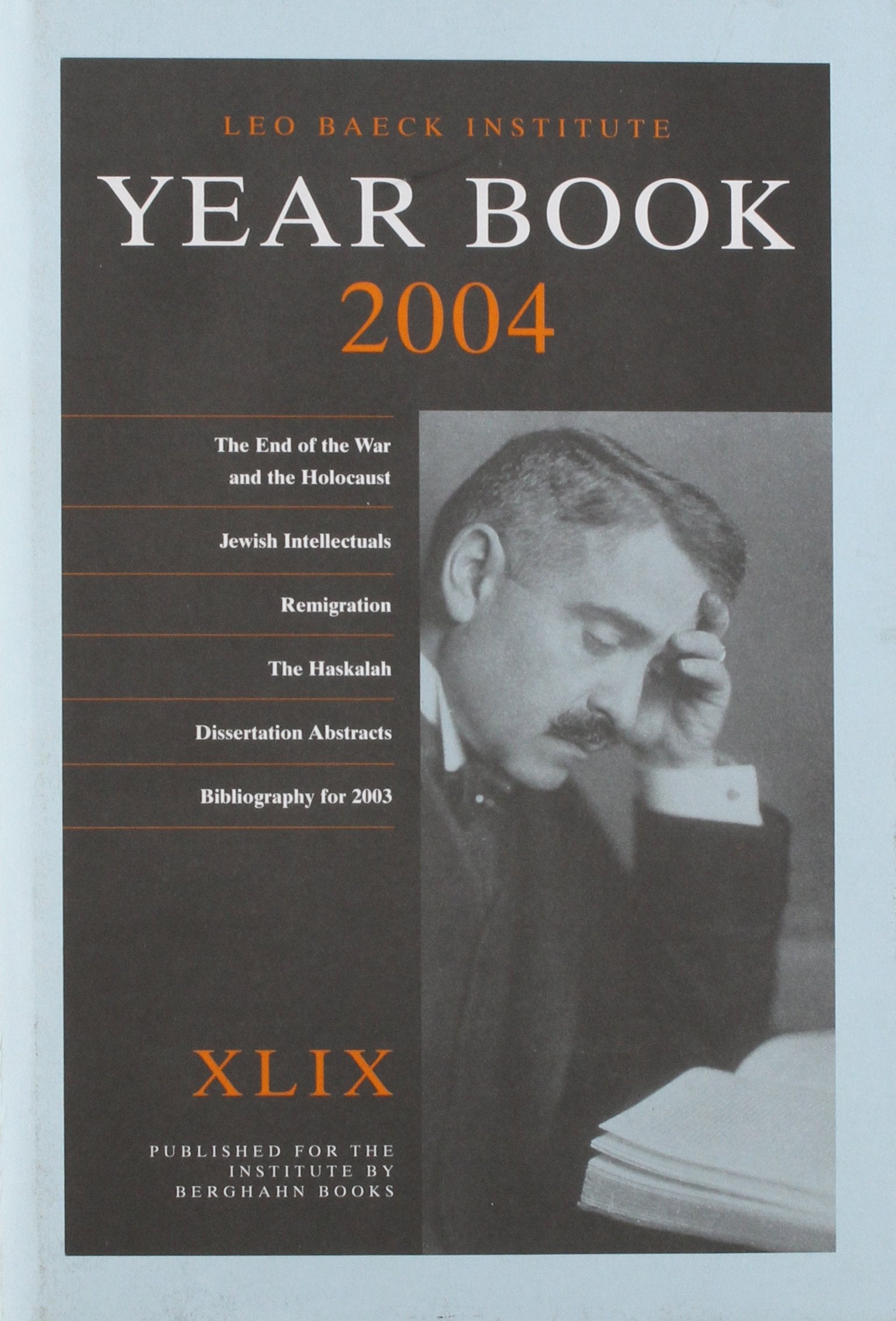Leo Baeck Institute Yearbook 2004 (49) Social Sciences