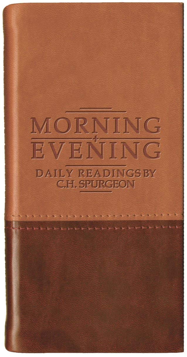 Morning And Evening - Matt Tan/Burgundy: Daily Readings: Daily Readings by C. H. Spurgeon (Daily Readings - Spurgeon) Film, Art & Culture