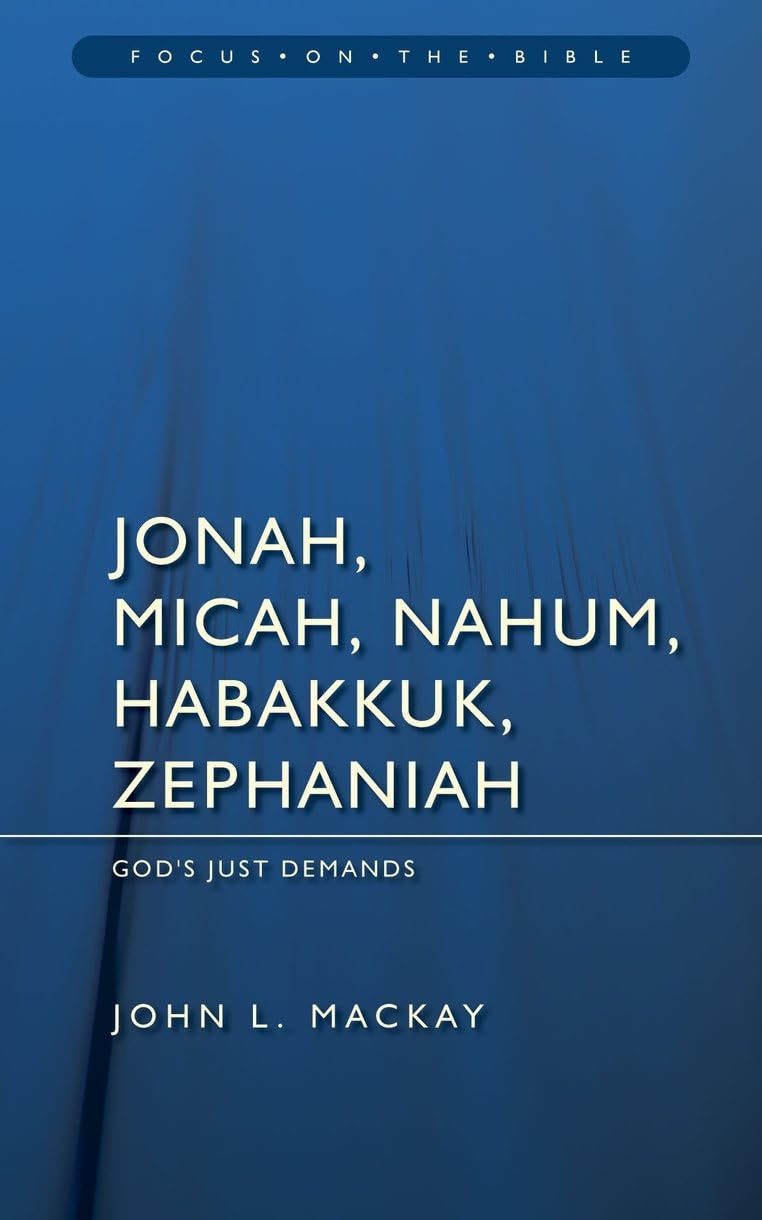 Jonah, Micah, Nahum, Habakkuk, Zephaniah book