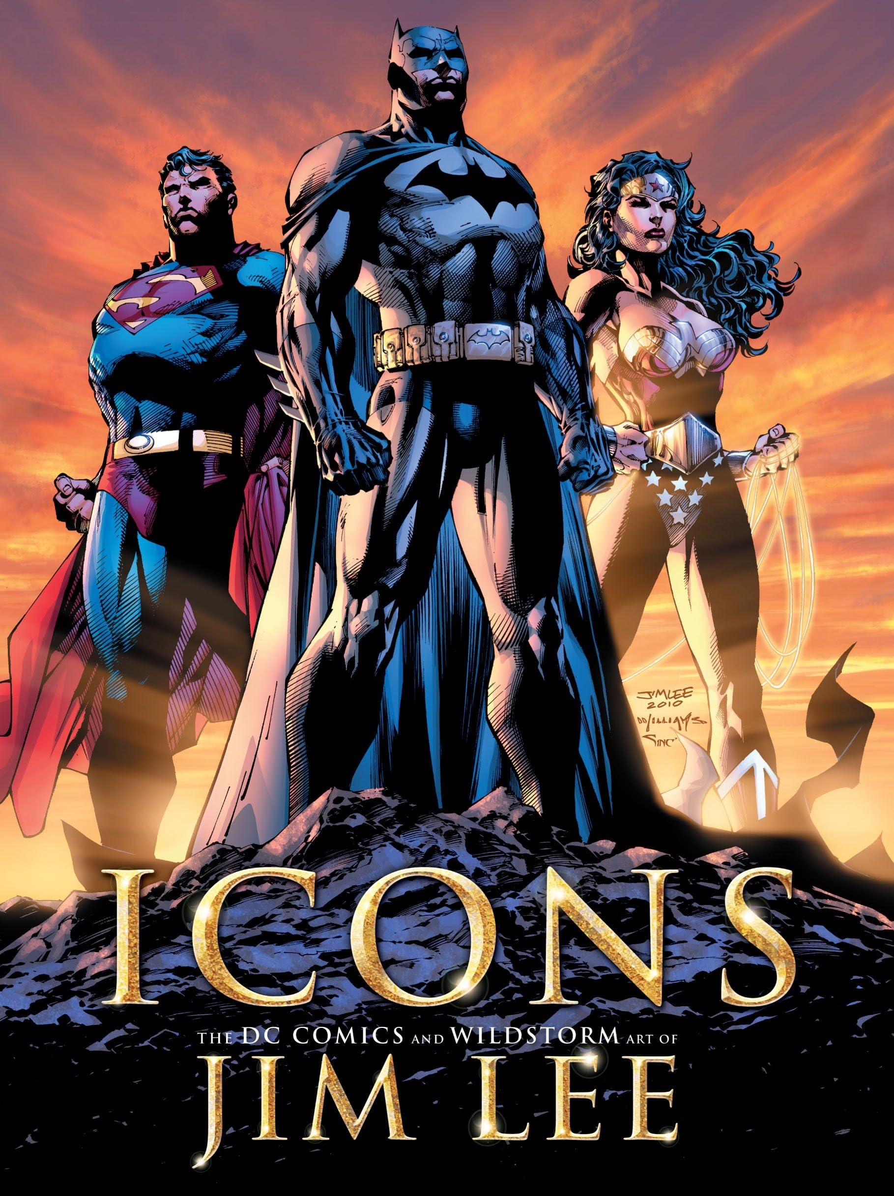 Icons: The DC Comics and Wildstorm Art of Jim Lee book