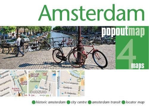 Amsterdam PopOut Map (PopOut Maps) Leisure, Home & Garden Books