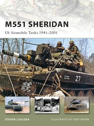 M551 Sheridan: Us Airmobile Tanks 1941-2001 (New Vanguard) Books