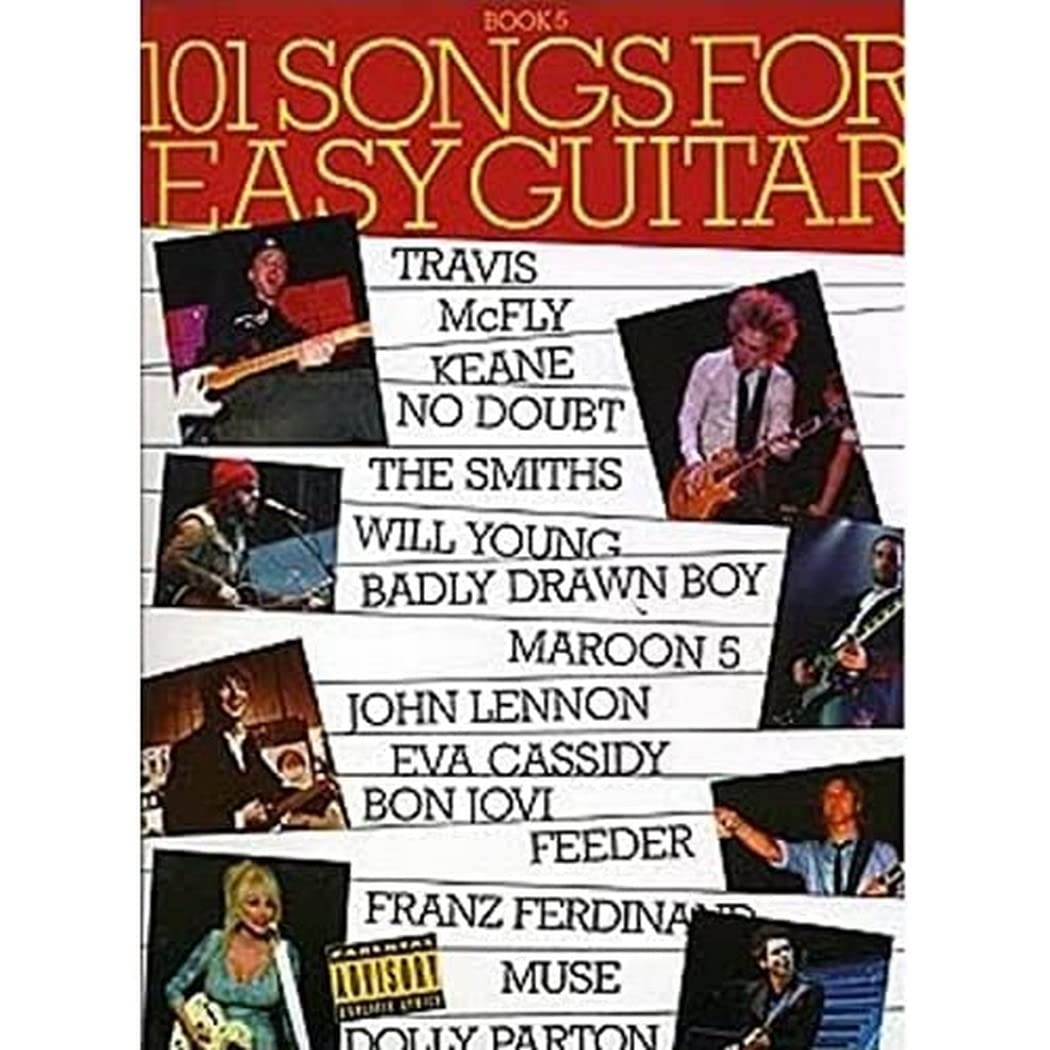 101 Songs For Easy Guitar: Book 5 Sheet Music