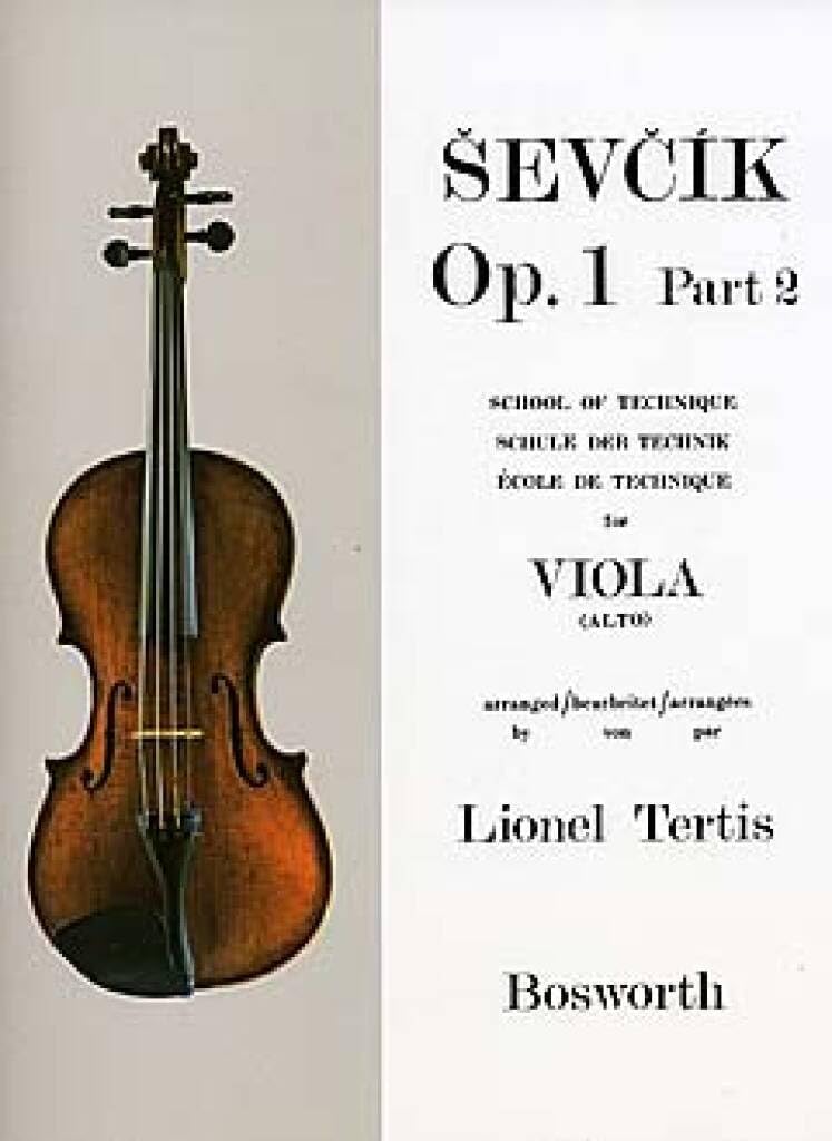Sevcik Viola Studies: School of Technique Part 2 book