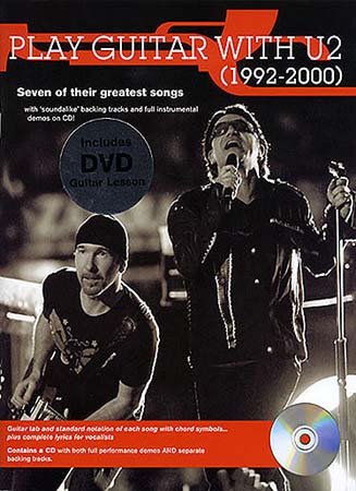Play Guitar with "U2": "1992-2000"-Music Book with Cd & Dvd book