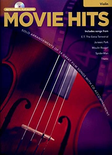 Movie Hits Instrumental Playalong: Violin cd