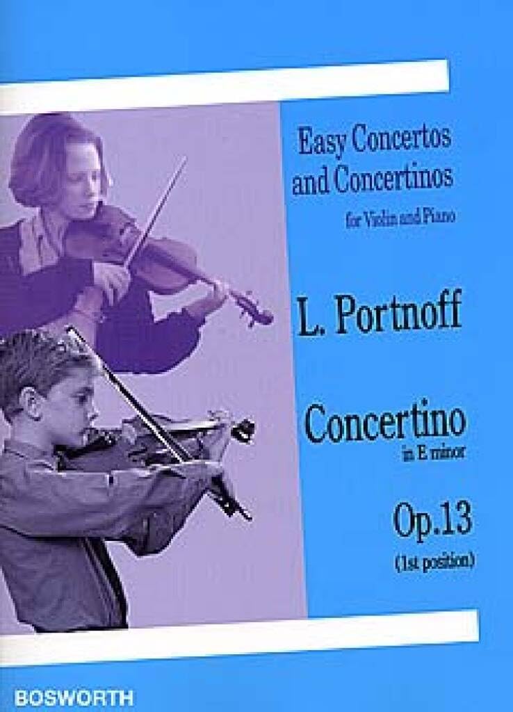 Concertino In E Minor Op.13. Violon et Accomp.. book