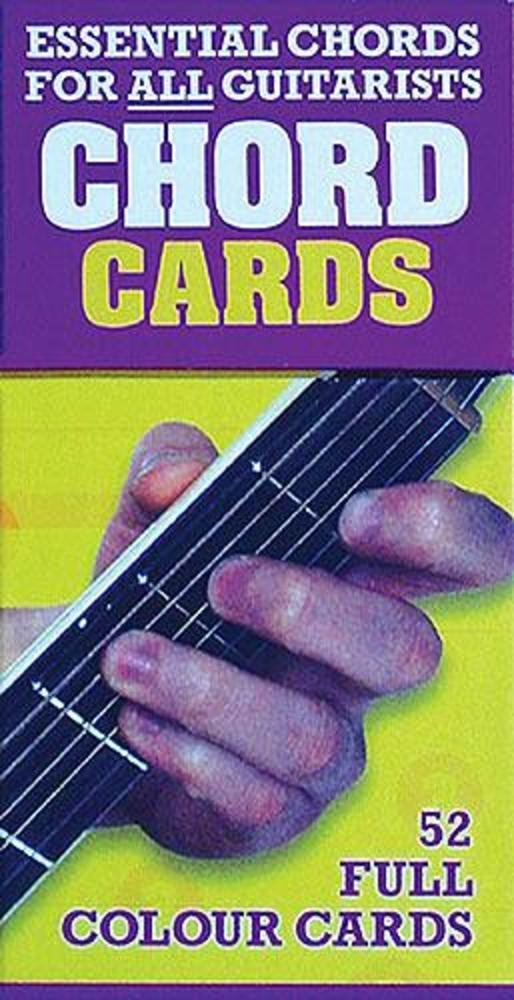 Chord Cards: 52 Essential Guitar Chords Social Sciences