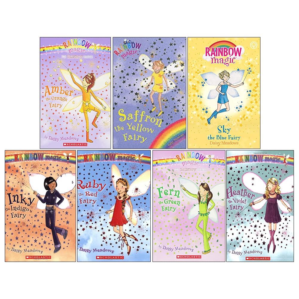 Rainbow Magic Ensemble de livres Colour Fairies, Weather Fairies, Party Fairies, Jewel Fairies (en anglais) book