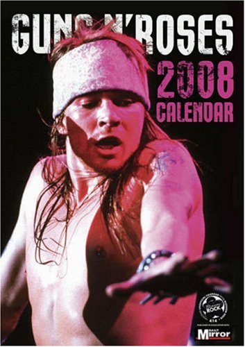Guns N' Roses Calendar 2008 Leisure, Home & Garden