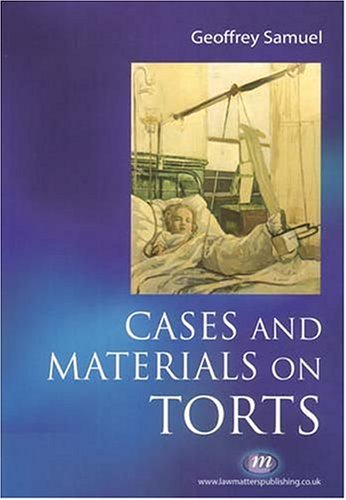 Product Image: Cases and Materials on Torts (Textbooks S.)