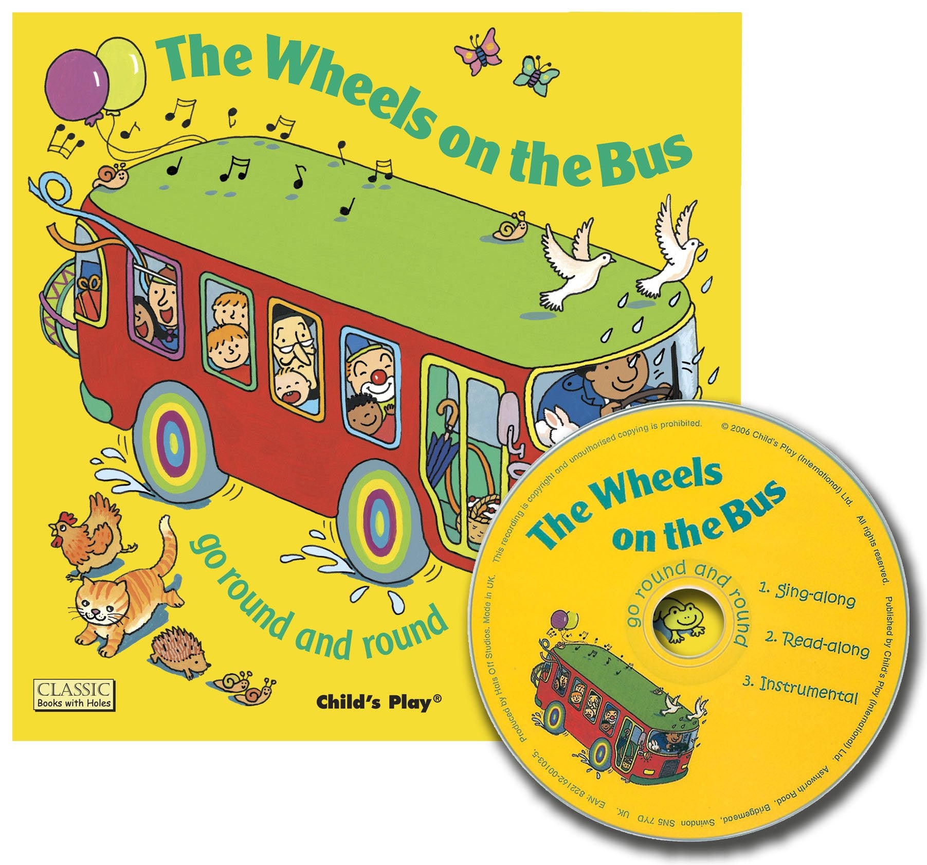 The Wheels on the Bus Go Round and Round book