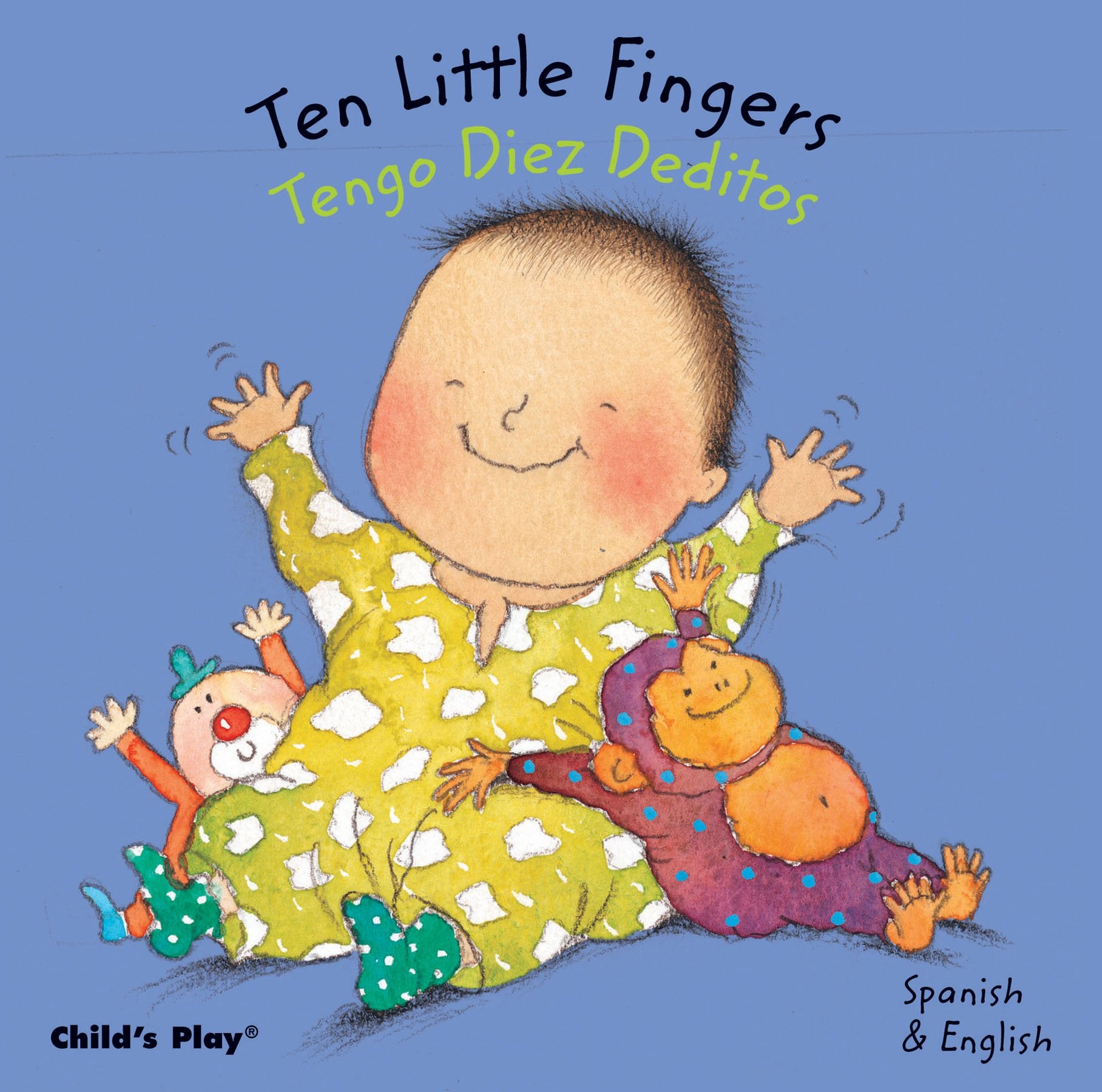 Ten Little Fingers/Tengo Diez Deditos book