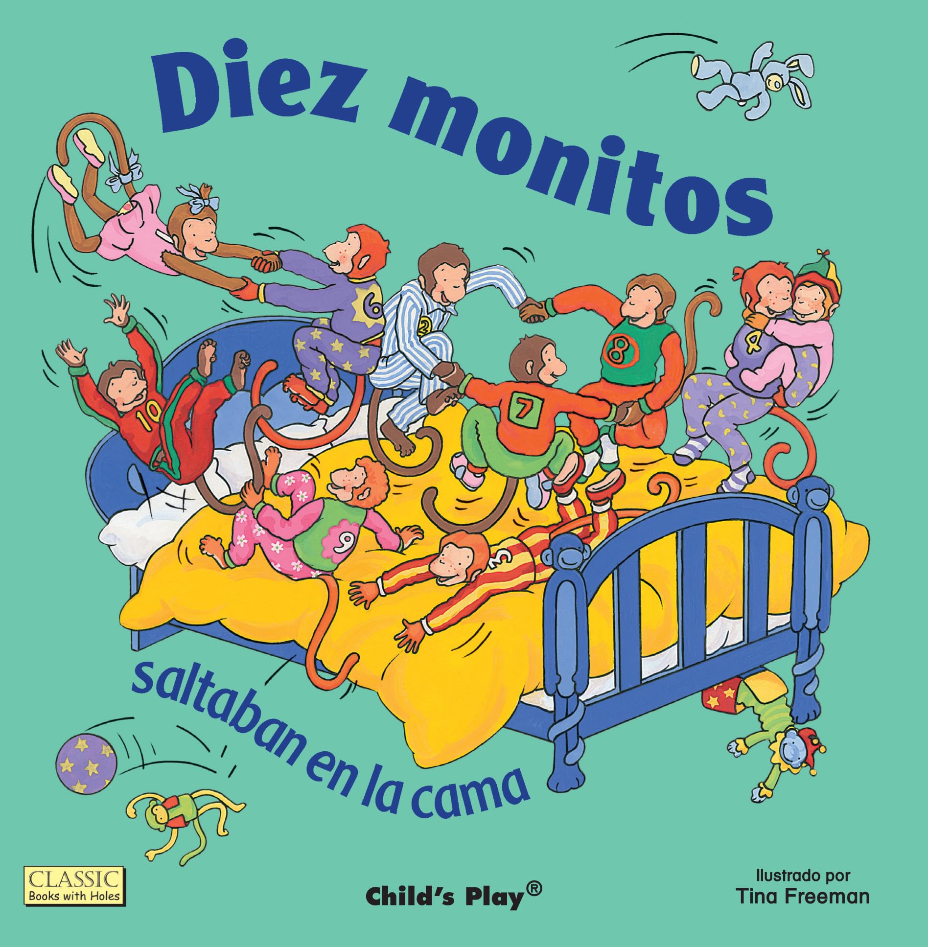 Diez Monitos Saltaban en la Cama = Ten Little Monkeys Jumping on the Bed Non-fiction