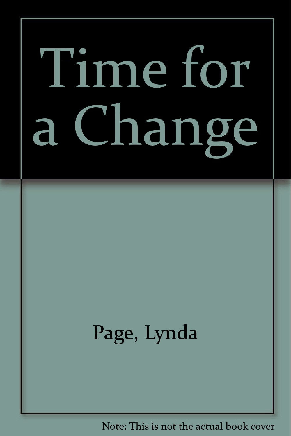 Time for a Change Contemporary literature