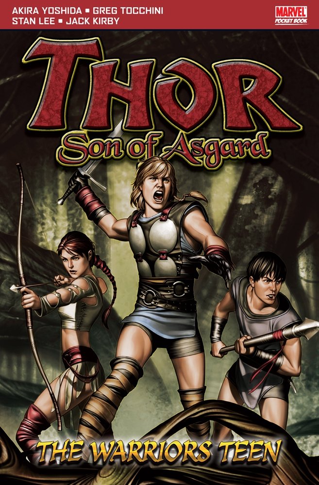 Thor Son of Asgard: The Warriors Teen (Marvel Pocketbooks) Manga