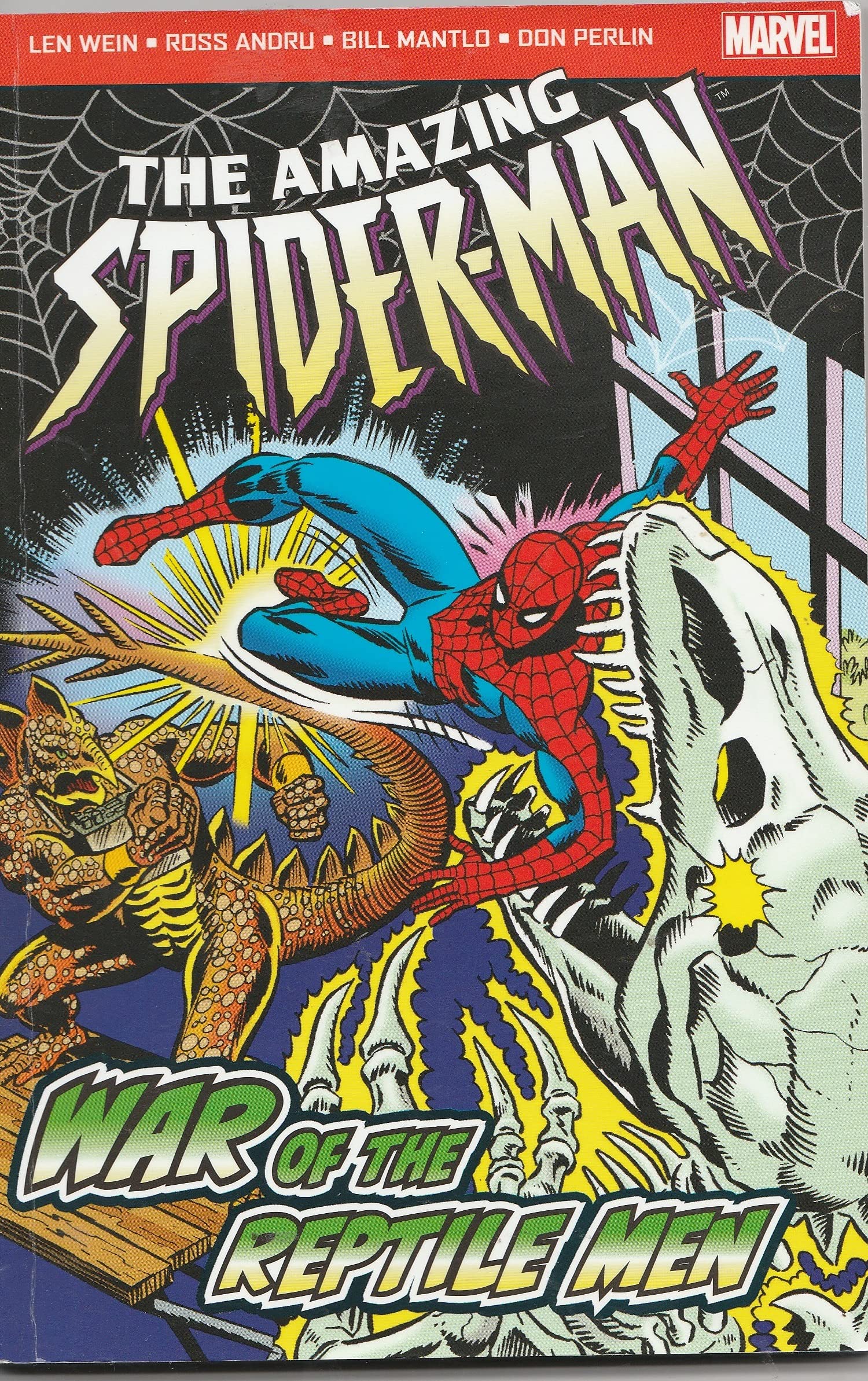 The Amazing Spider-Man: War of the Reptile Men Manga