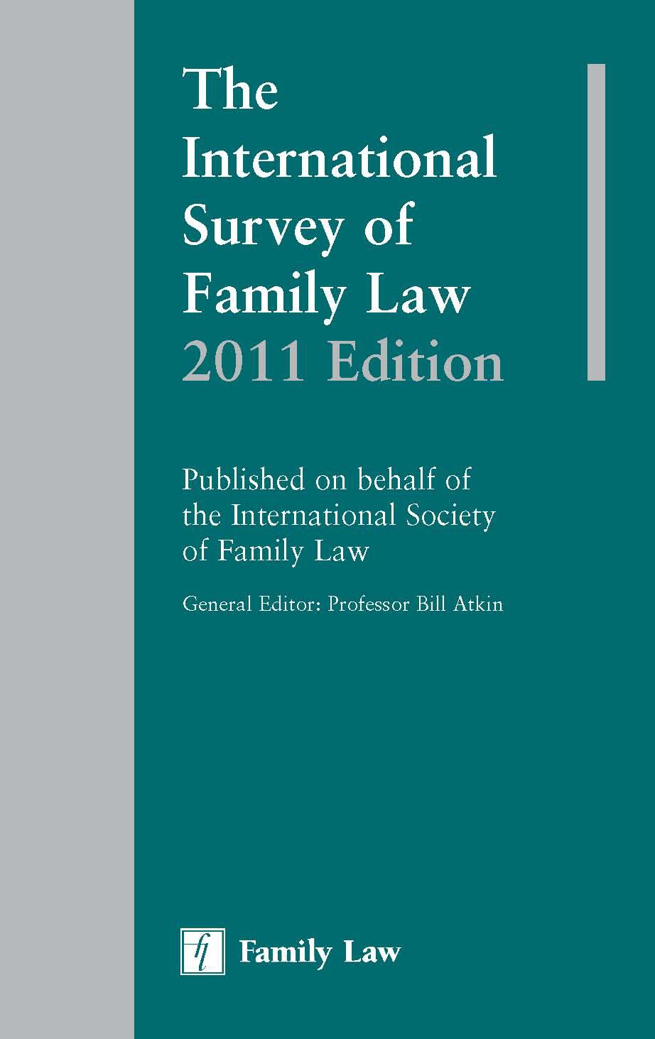 The International Survey of Family Law 2011 Law