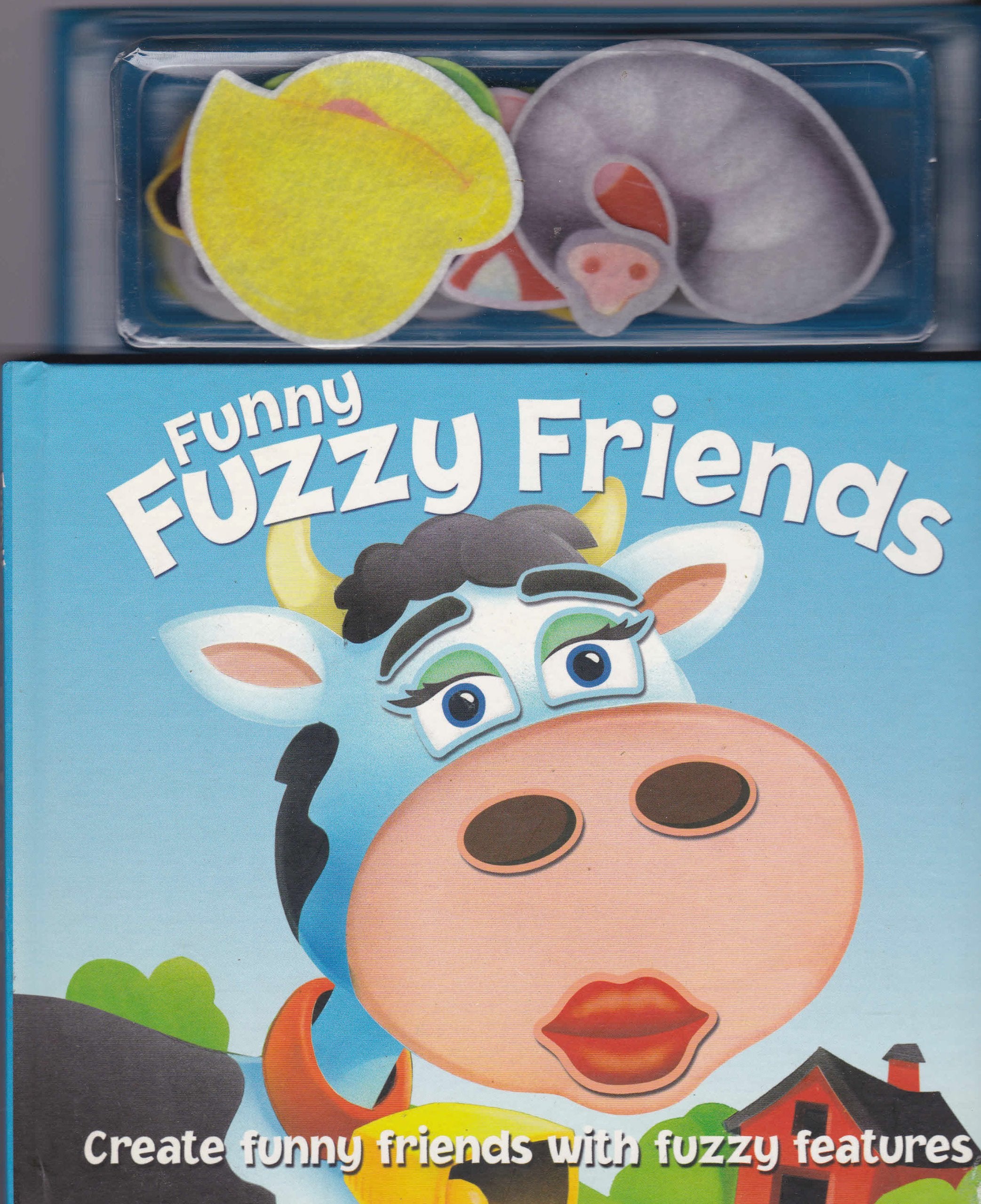 Fuzzy Friends (Soft Felt Play Books) Tiptoi & Games