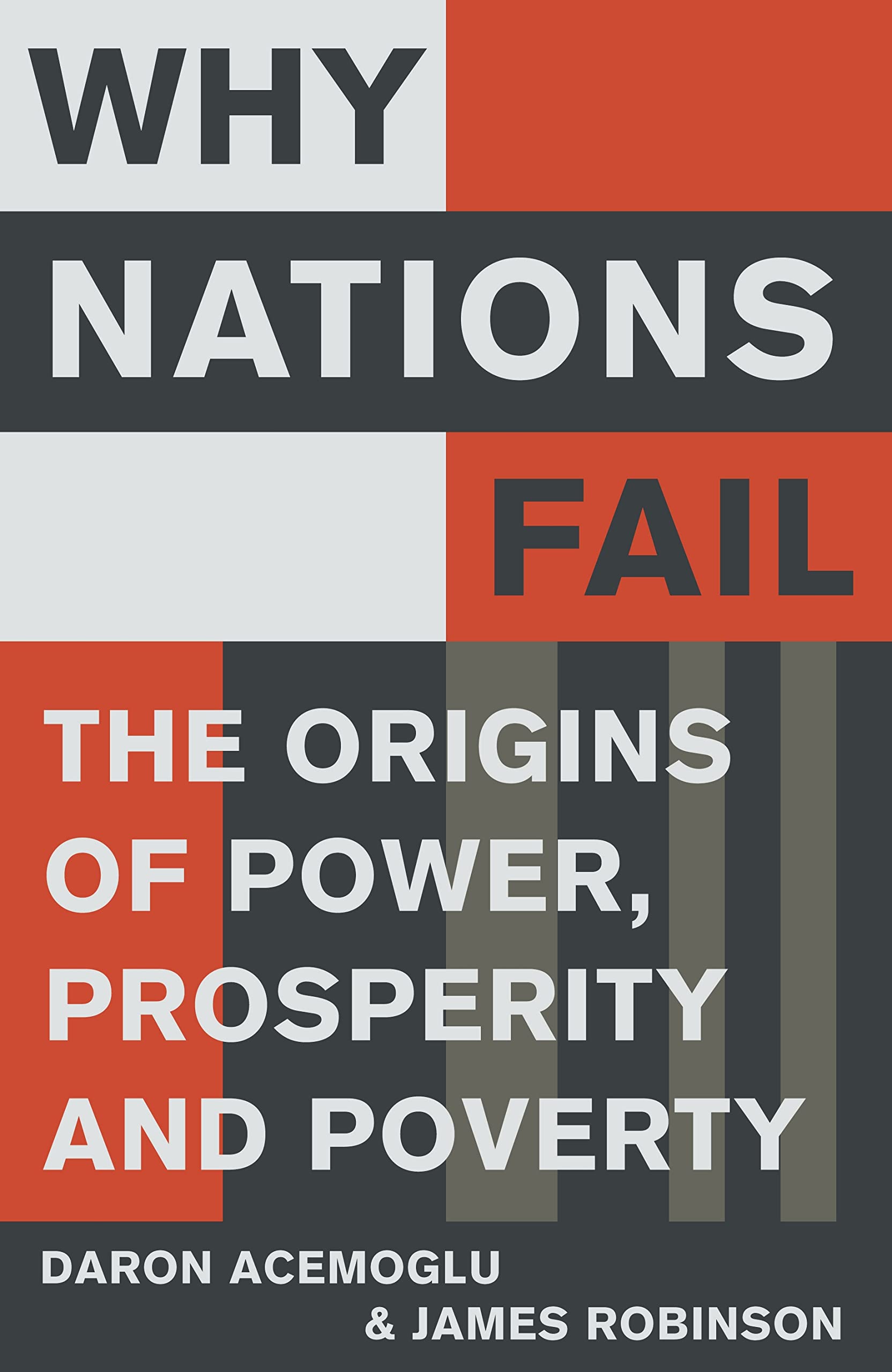 Why Nations Fail: FROM THE WINNERS OF THE NOBEL PRIZE IN ECONOMICS: The Origins of Power, Prosperity and Poverty Business, Finance & Career