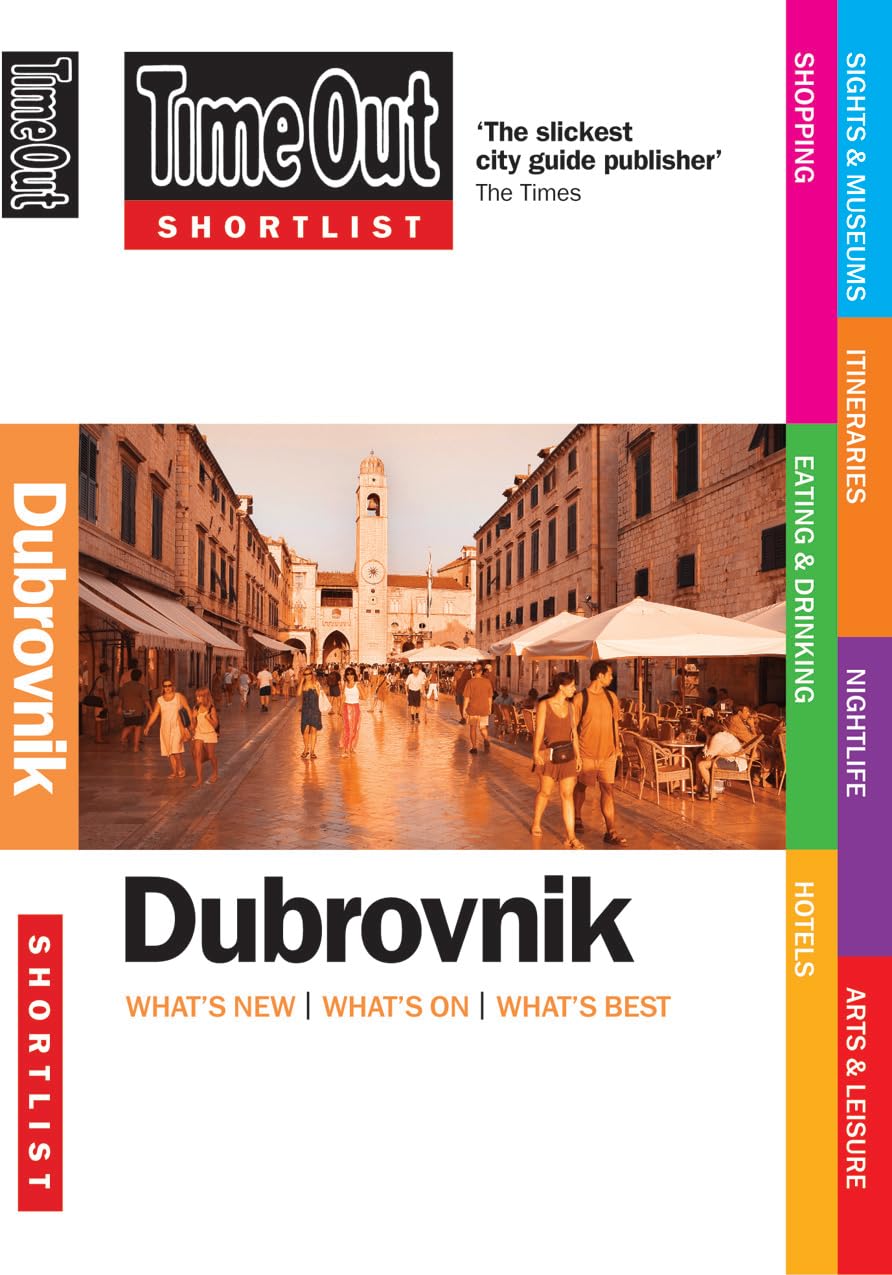 Time Out Shortlist Dubrovnik - 1st Edition Leisure, Home & Garden