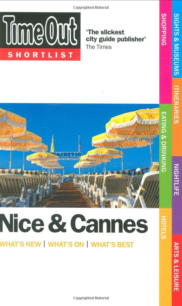 Time Out Shortlist Nice and Cannes 1st edition Leisure, Home & Garden