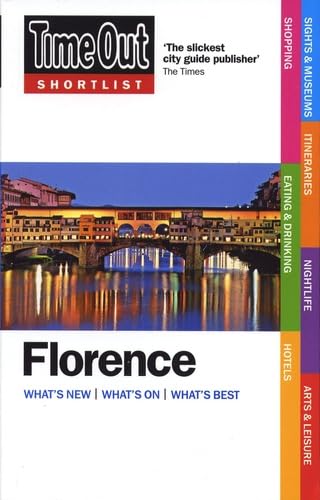 Time Out Shortlist Florence 1st edition Leisure, Home & Garden