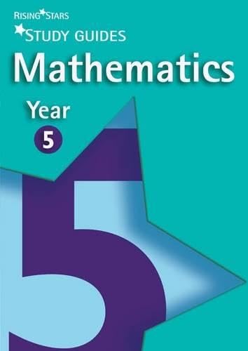 Rising Stars Study Guides Maths Year 5 (Rising Stars Study Guides Series) Non-fiction