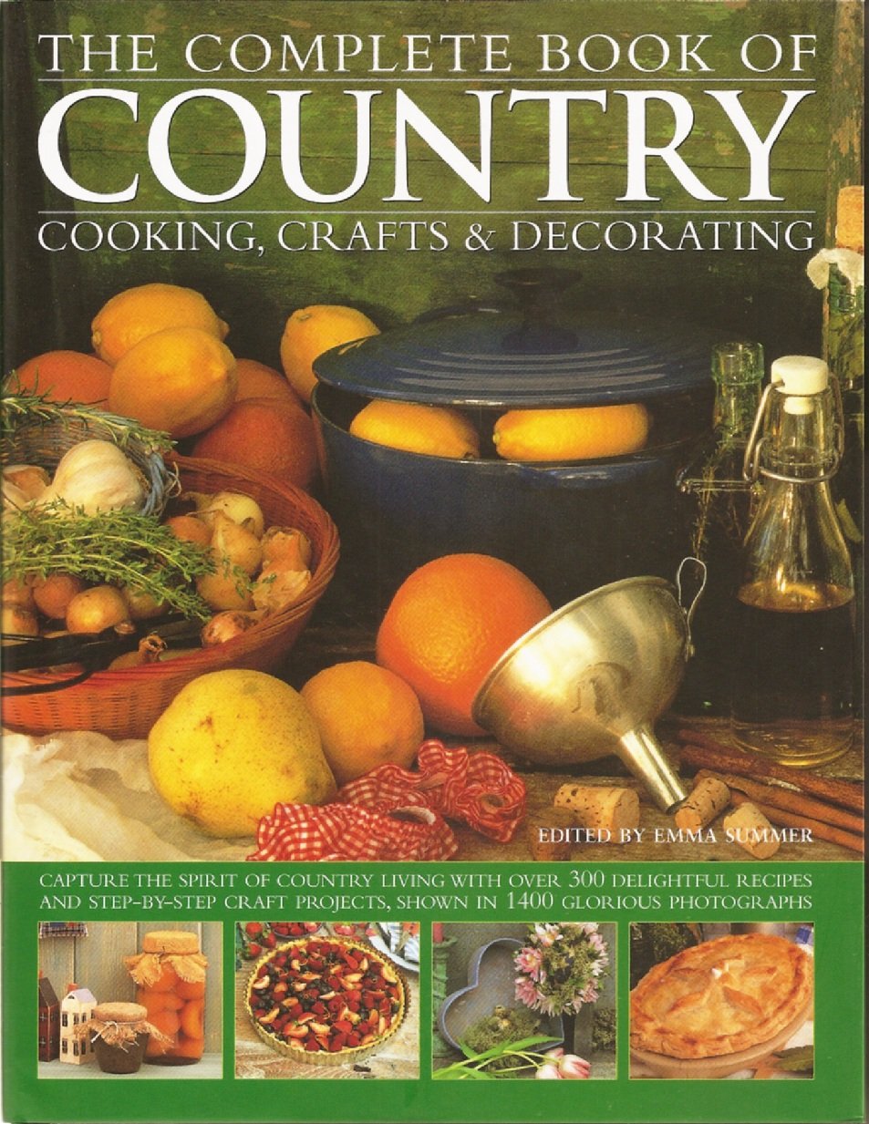 Complete Book of Country Cooking Crafts Books