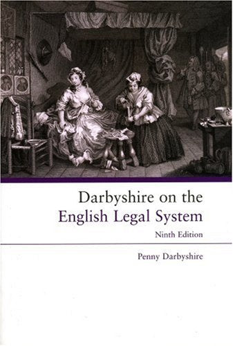 Darbyshire on the English Legal System book