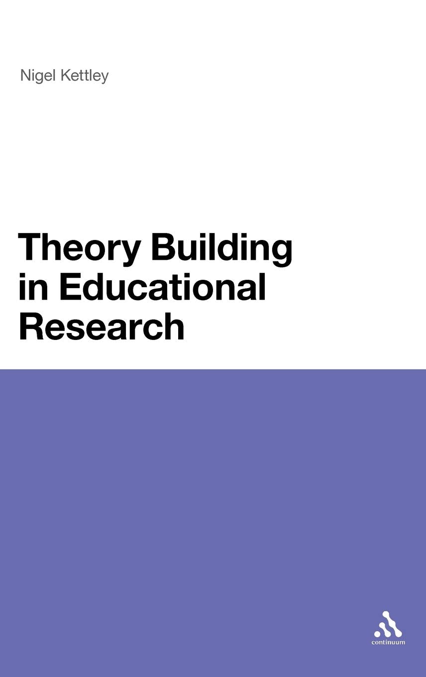 Product Image: Theory Building in Educational Research