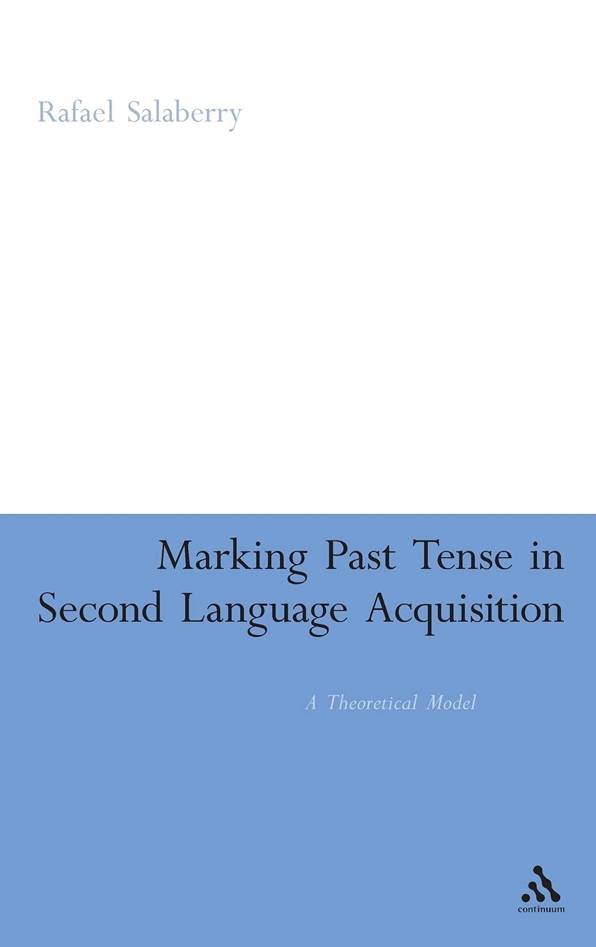 Product Image: Marking Past Tense in Second Language Acquisition