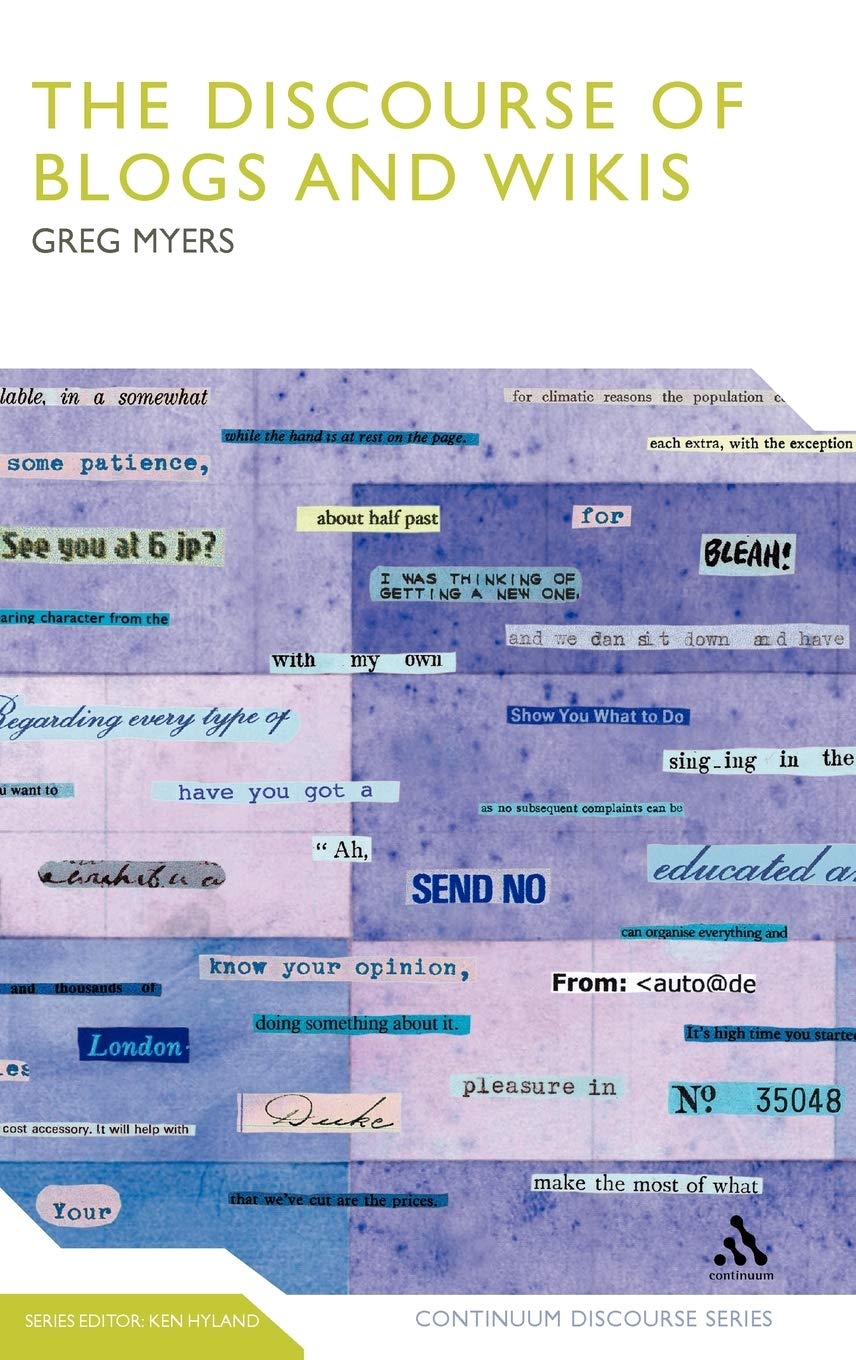 Product Image: Discourse of Blogs and Wikis