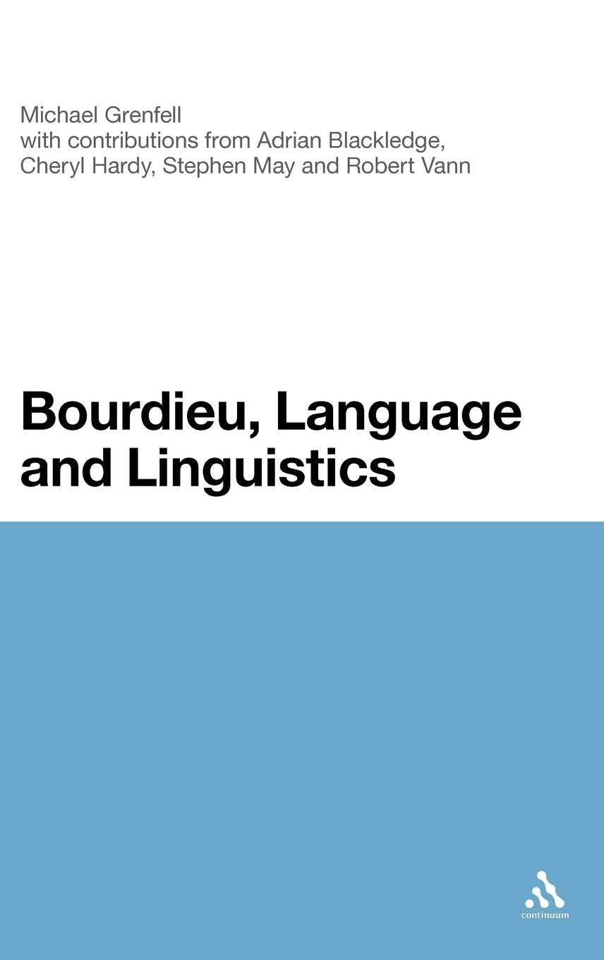 Product Image: Bourdieu, Language and Linguistics