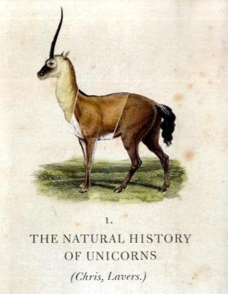 Natural History of Unicorns Books