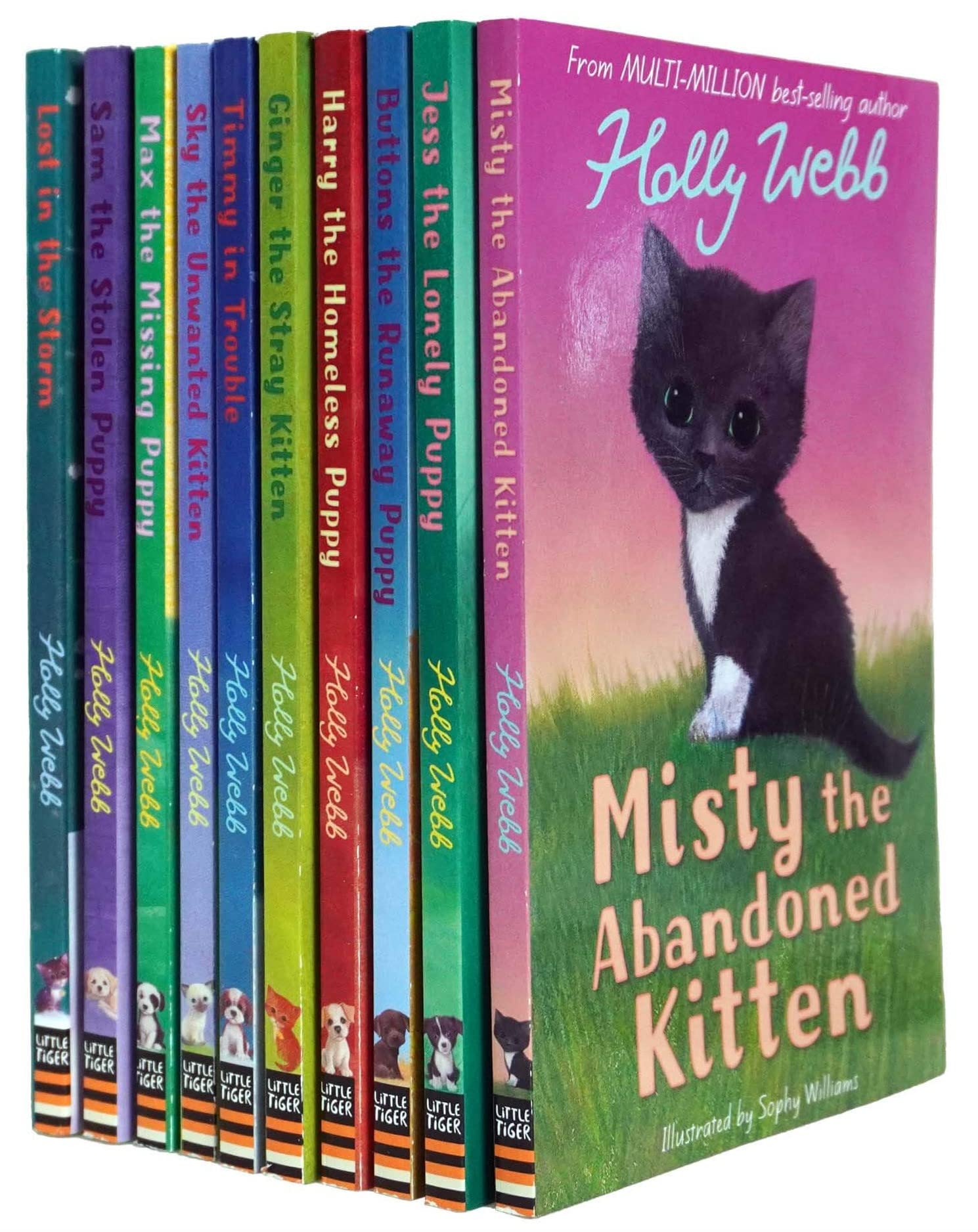 Holly Webb - Series 1 - Puppy and Kitten 10 Books Collection Set (Animal Stories - Pet Rescue Adventures - Books 1 to 10) by Holly Webb (2015-11-07) book