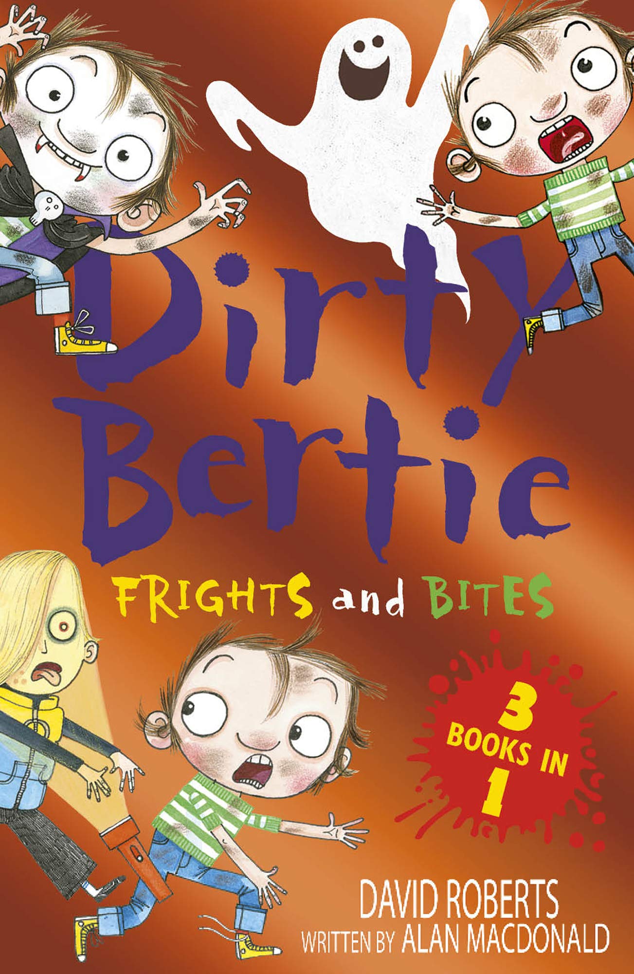 Frights and Bites: Fangs! Scream! Zombie! (Dirty Bertie) book