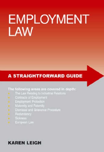 A Straightforward Guide To Employment Law: 5th Edition Law