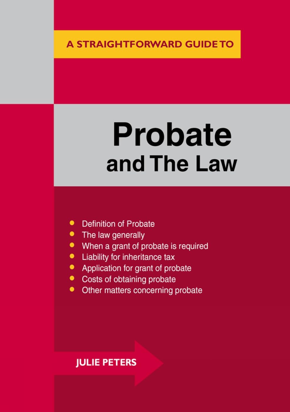 Probate And The Law: A Straightforward Guide book