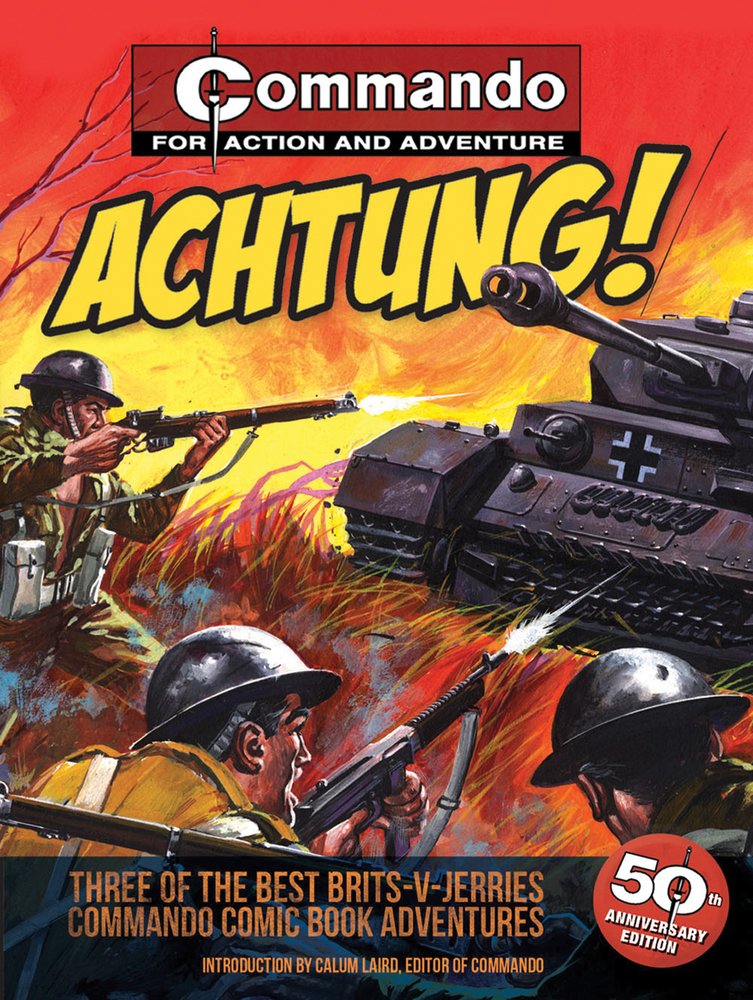 Achtung!: Three of the Best Brits-v-jerries Commando Comic Book Adventures Contemporary literature