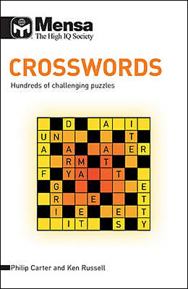 Mensa - Crossword Puzzles: Hundreds of challenging puzzles book