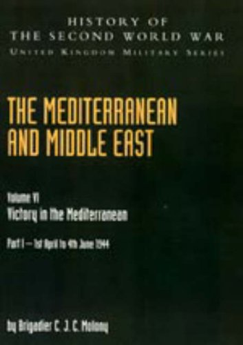 Mediterranean and Middle East: v. VI, Pt. I: Victory in the Mediterranean Part I 1st April to 4th June 1944: History of the Second World War: United Kingdom Military Series: Official Campaign History Politics & History